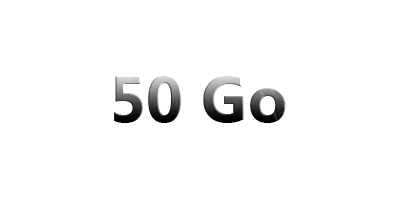 50 Giga-octets