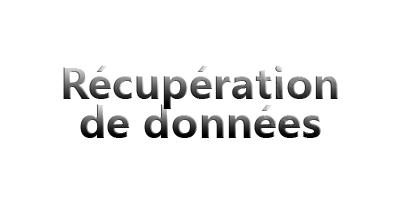 Récupération de données